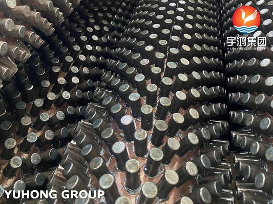 Buy ASTM A335 P9 Studded Tube, With 11Cr Studs Material , Fired Heater , Furnace Application online manufacture