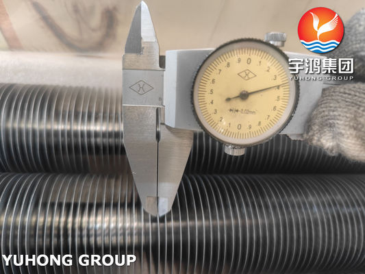 Buy Wound Fin Tube, ASME SA179 With Aluminum 1060 , L Type Fin Tube, Air Cooler And Condenser Application online manufacture