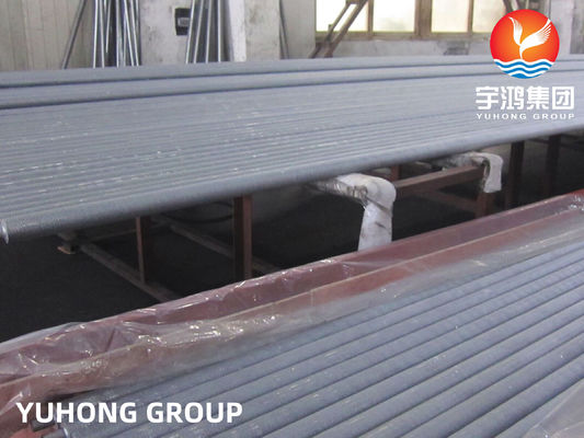 Buy L Type Fin Tube ASME SA179 , Fin Material AL 1060 , For Air Cooler online manufacture
