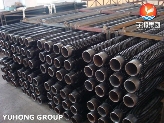 Buy ASTM A335 P9 Studded Fin Tube For Fired Heater Steam Boiler online manufacture