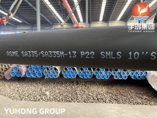 Buy ASTM A335 P22 Alloy Steel Boiler Seamless Tube For Oil & Gas Industries , Marine Applications online manufacture