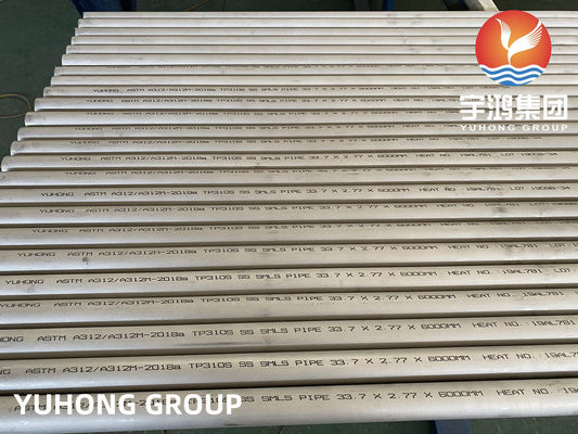 Buy Heat Exchanger Tube ASTM A312 TP310S Stainless Steel Condenser online manufacture