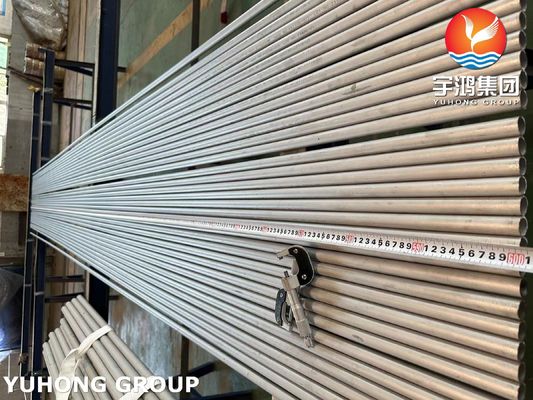 comprare ASME SA213 TP904L scambiatore di calore in acciaio inossidabile condensatore di riscaldamento per tubo di raffreddamento fabbricazione online