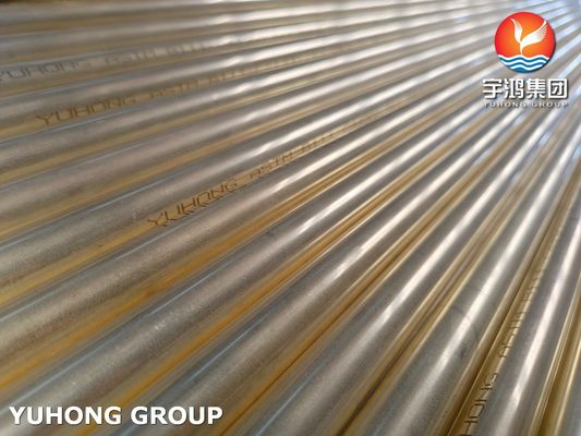 Buy ASTM B111 C44300 O61 Copper Alloy Steel Heat Exchanger Tube For Condensers online manufacture