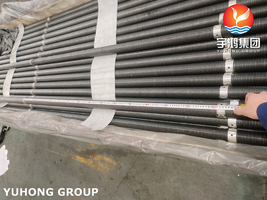 Buy Embedded G Fin Tube ASTM A179 Carbon Steel Fin Tube Fin Material Al1060 For Dry Air Cooler online manufacture
