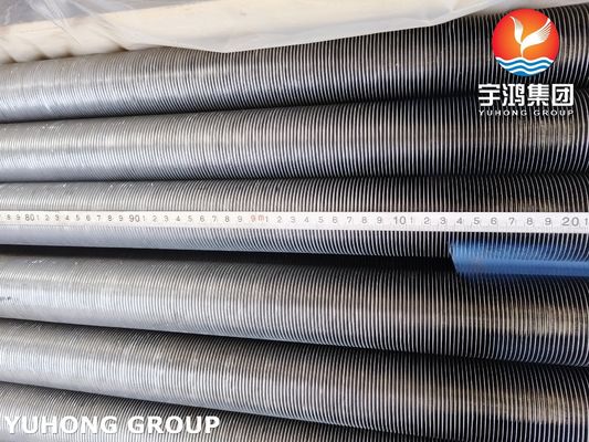 Buy ASTM A213 T5 Tube With Aluminum AL1060 Embedded G Type Fin Tubes For Heater online manufacture