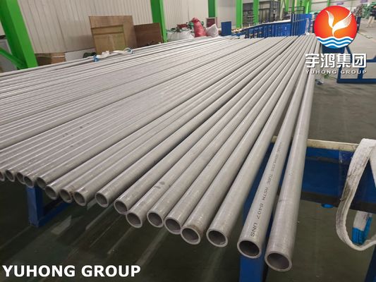 Buy ASTM B407 UNS N08810 Nickel Alloy Steel Heat Exchanger Tube In Air Cooler online manufacture