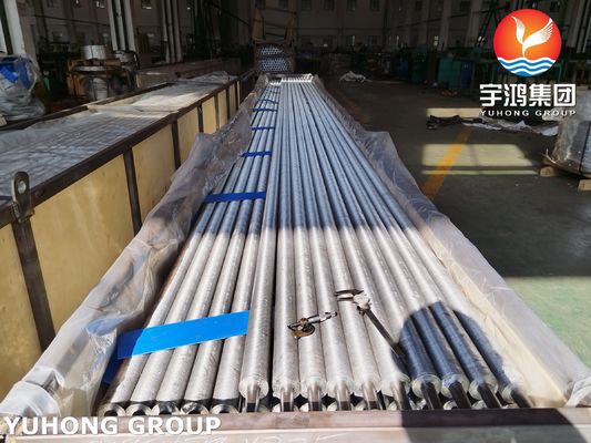 Buy ASTM A213 T5 Embedded G Type Fin Tube With Carbon Steel Fin For Furance And Heat Exchanger online manufacture