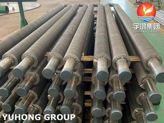 Buy U Bend HFW Fin Tubes ASTM A106 Gr B Carbon Steel Tubos Aletados For Economizers online manufacture