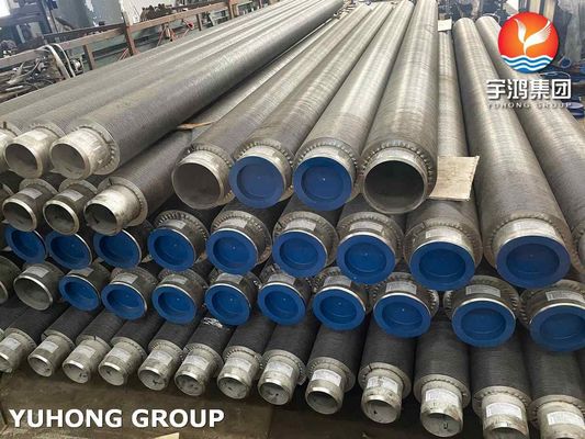 Buy High Frequency Welding Fin Tube ASTM A106 GR.B For Radiant Coil online manufacture