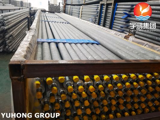 Buy Carbon Steel ASTM A179 Extruded Fin Tube With Al-1060 For Air Cooled Condenser online manufacture