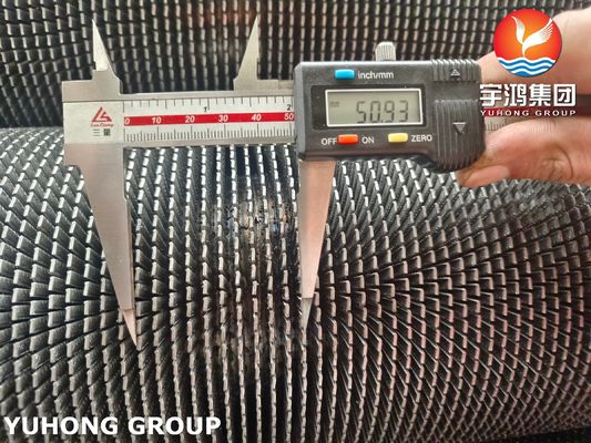 Buy Heat Exchanger Serrated Finned Tubes ASTM A312 TP304H Base Tube And SS304H Fins online manufacture