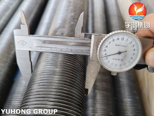 Buy ASTM A213 T5 Low Alloy Steel Embedded G Fin Tube In Air Cooled Heat Exchanger online manufacture