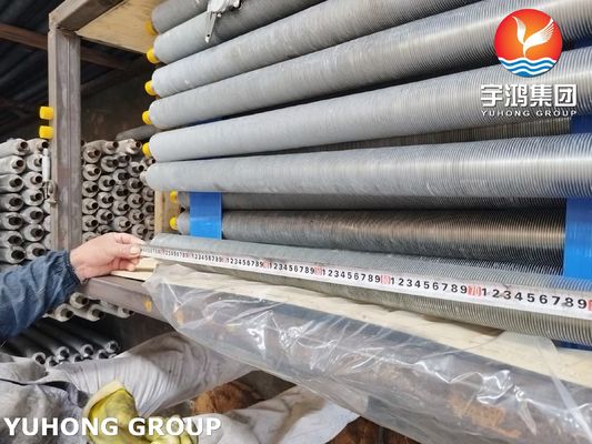 comprar Tubo de base ASTM A179 con herida en espiral L con aleta con AL1060 fabricación en línea