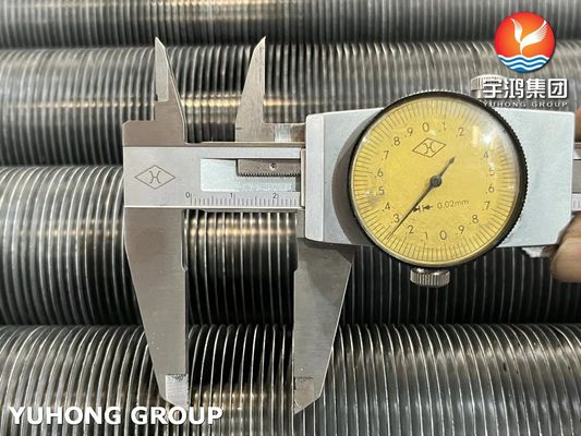 Buy ASME SA179 Fully Killed Carbon Steel Embedded Fin Tube For Air Cooler online manufacture
