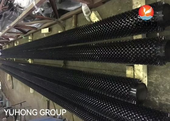 Buy ASTM A335 P9 Alloy Steel Studded Fin Tube In  Waste Heat Recovery Boiler And Super Heater online manufacture