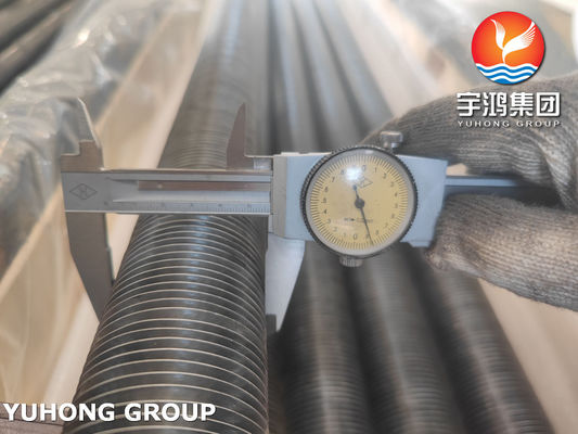 Buy Air Cooler ASTM A179 Carbon Steel L Type Wound Fin Tube OD 25.4MM online manufacture