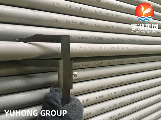 Buy ASTM A269 TP304 Stainless Steel Heat Exchanger Tube For Chemical Industry online manufacture
