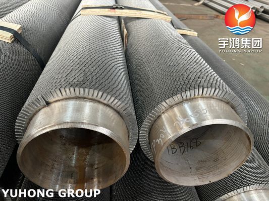 Buy Helical Serrated Finned Tubes ASTM A312 TP304 For Economizers online manufacture