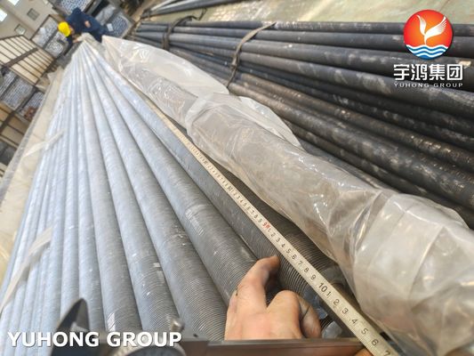 Buy ASTM A269 TP304 Extruded Fin Tube For Cooling Tower And Condenser online manufacture
