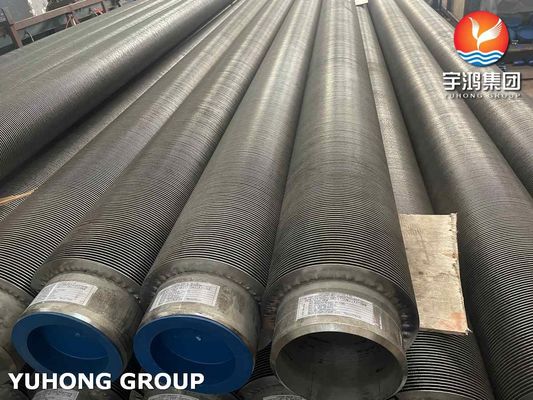 Buy ASTM A312 TP304 Spiral HFW Finned Tube with 11-13 Cr Fins For Heat Exchanger online manufacture