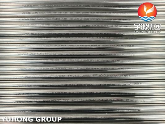 Buy ASME SA249 TP304 Stainless Steel Welded Tubes For Heat Exchanger Equipment online manufacture