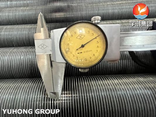 Buy ASTM A179 Embedded Finned Tube / G Finned Tube with Aluminum Fins For Heat Exchanger online manufacture