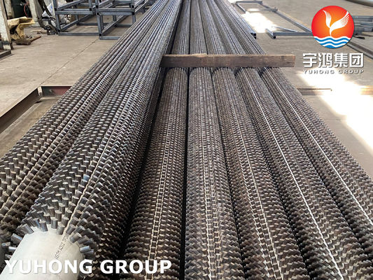 Buy ASTM A312 TP316L Stainless Steel Studded Tube for Reactors and Evaporators online manufacture