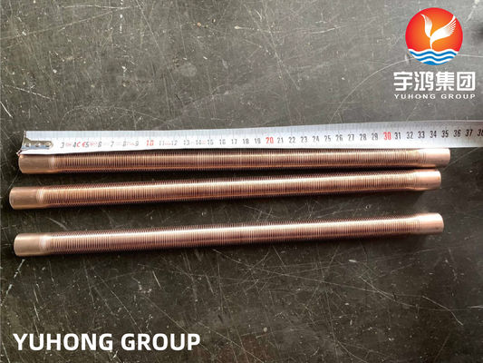 Buy ASTM B111 C70600-O61 Copper Nickel Low Finned Tube , for Heat Exchanger online manufacture