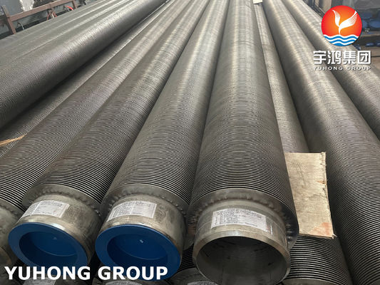 Buy ASTM A312 TP304 Serrated Fin Tube For Chiller and Shipboard Heat Exchangers online manufacture