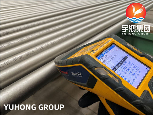 Mua ASTM B407 N08800 ống trao đổi nhiệt Incoloy800 cho máy ngưng tụ hơi nước và máy làm mát không khí sản xuất trực tuyến