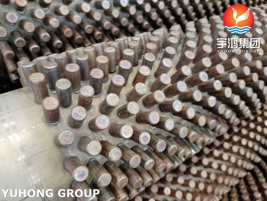 Buy Studded Finned Tube ASTM A312 TP304 with 11Cr Fins for Oil and Gas Industry online manufacture