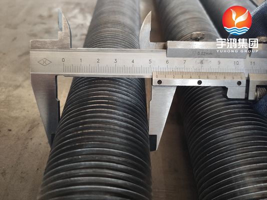 Buy L-Type Wound Fin Tubes Carbon Steel ASTM A179 Base Tube With Aluminum Fins online manufacture