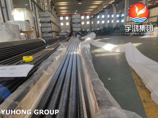 Buy ASTM A179 L Type Fin Tube , Wound Fin Tube for Economizer and Air preheater online manufacture
