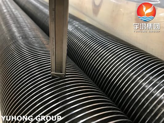 Buy ASME SA335 P9 Solid Fin Tube for Waste Heat Recovery Steam Boiler online manufacture