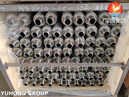 購入 ASTM A213 TP316 熱機用ステンレス鋼のフィニング付きのHFWフィニングチューブ オンライン製造