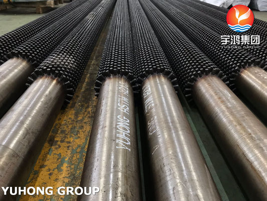 Buy ASTM A213 T9 Studded Tube / Pin Tube with Alloy Steel Studs for Refinary online manufacture