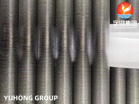 comprar ASME SB163 N04400 Tipo de tubo con aletas G con aletas de Al99.5 para intercambiadores de calor fabricación en línea