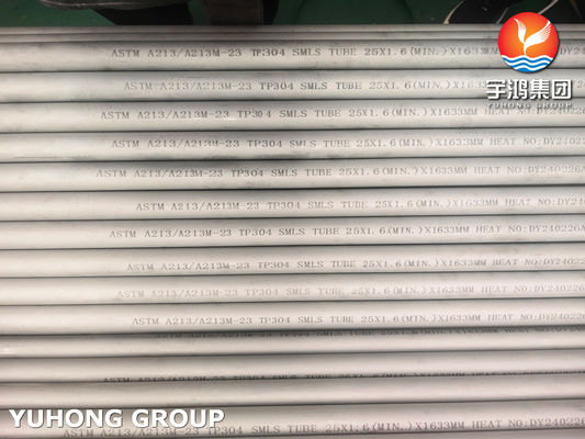 Buy Stainless Steel ASTM A213 TP304 Low Finned Tubes For Condensers In Power Plants online manufacture