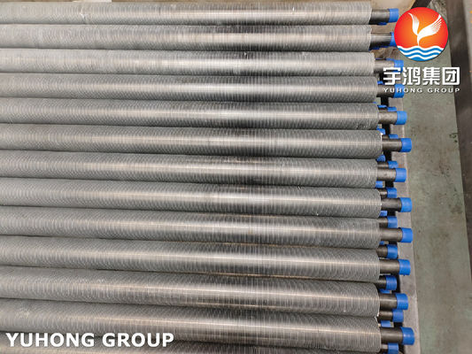 Extruded Fin Tube, Base Tube ASME SA179, Fin Material ASME SB221 Al 1060, Air Cooler Application