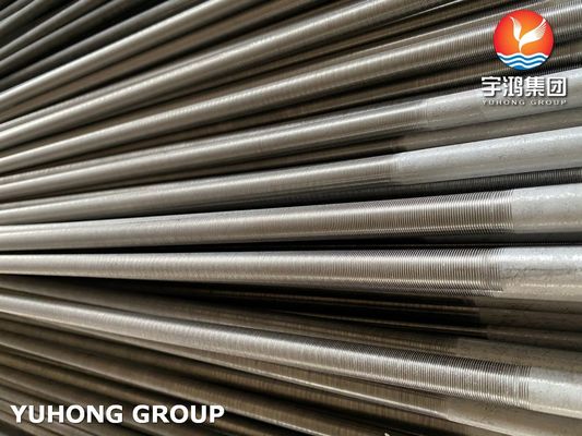 Low Fin Tube ASTM B111 C71500 Copper Nickel Alloy Base Tube