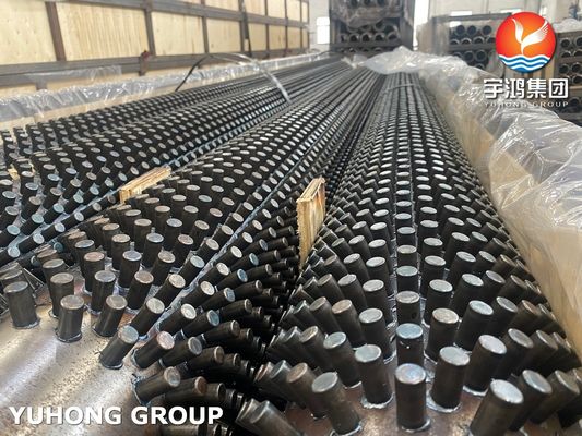 ASME SA106 Gr.B Carbon Steel Studded Tubes,  Fired Heater Coil,  Fired Furnace Tube