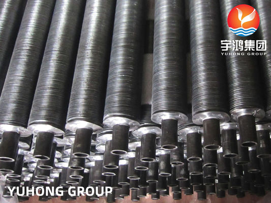 ASTM A213 TP316L Wound With Aluminum 1060 Aluminum L Type Fin Tube , Air Cooler, Cooling Tower