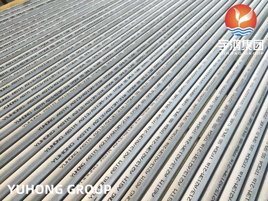Stainless Steel Heat Exchanger Tube, ASTM A213 TP304 (1.4301, SUS304), Petrochemical Application