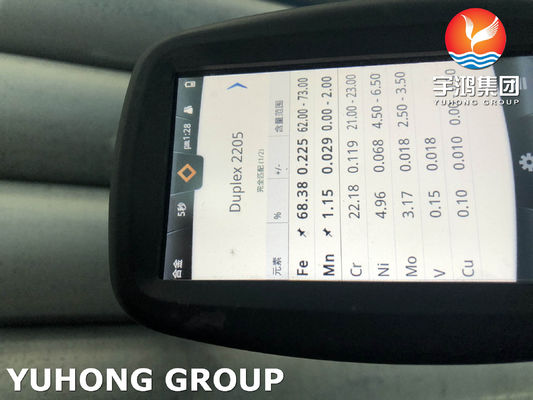 ASTM A789 ống thép không gỉ kép S32205 ống trao đổi nhiệt