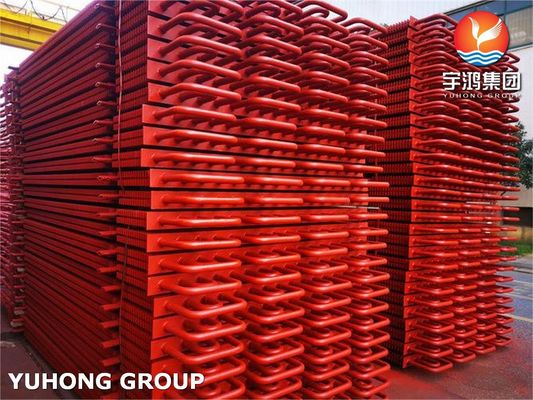Seamless Steel ASME SA312 TP304 Square H Fin Tube For Generator Superheater