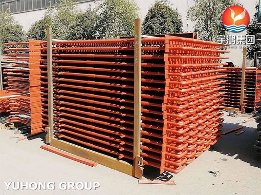 Seamless Steel ASME SA213 TP317 H Type Fin Tube Boiler Pressure Parts For Economizer