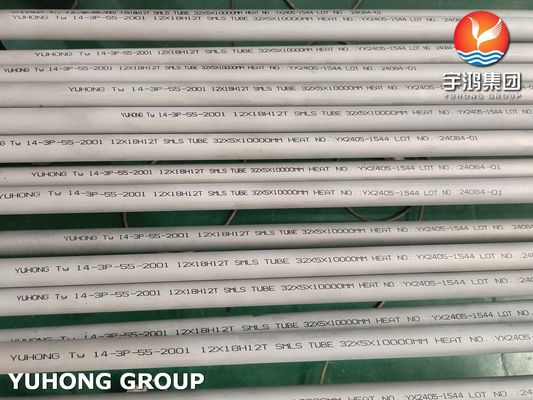 Stainless Steel GOST9941-81 12X18H12T Heat Exchanger Tube In Industries For Power Generation