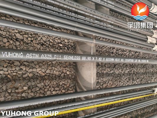 ASTM A335 P11 Alloy Steel Heat Exchanger Tube Petrochemical Chemical Processing