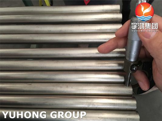 ASME SB338 GR7 Titanium Alloy Steel Heat Exchanger Tube For Power Plant